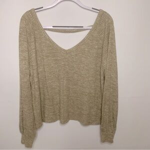 So knit top size L